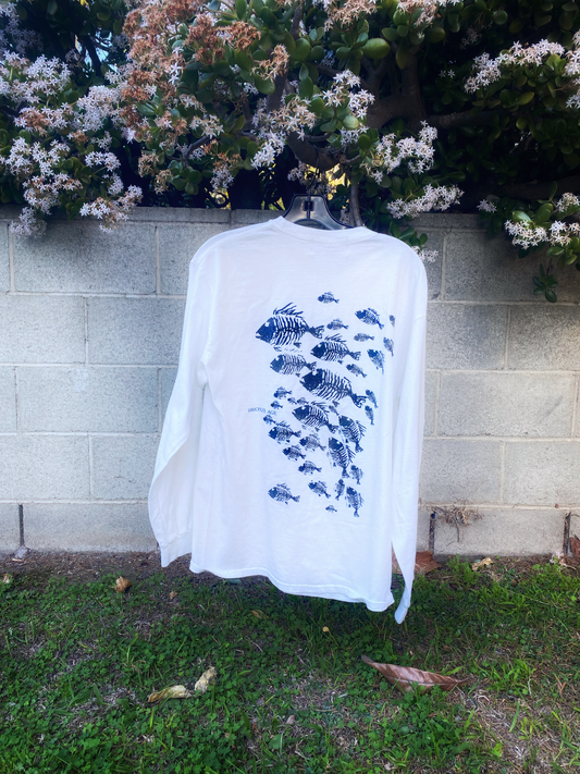 "School of Fish" Long-Sleeve Tee